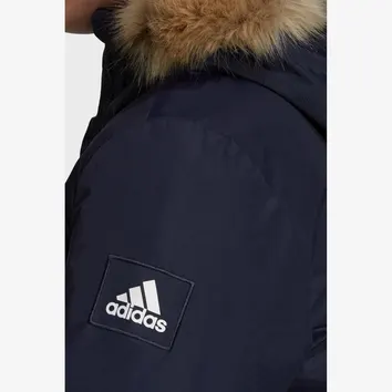 Куртка Мужская Adidas Fur Hooded Parka Blue GT1701