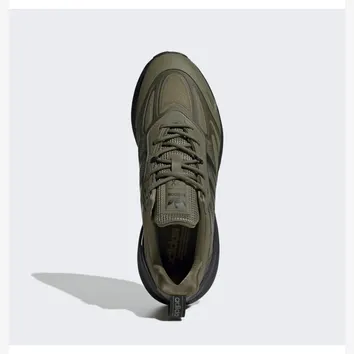 Кросівки Чоловічі Adidas ZX 2K Boost 2.0 Focus Olive/Core Black/Orange Rush GW0518