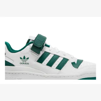 Кеди Чоловічі adidas Forum Low White Collegiate Green GY5835