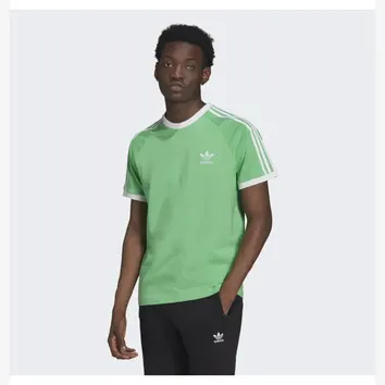 Футболка adidas T-Shirt 3-Stripes Tee Green h37758