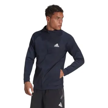 Худі Чоловіче Adidas Training Full-Zip Hoodie Legend Ink HC4252