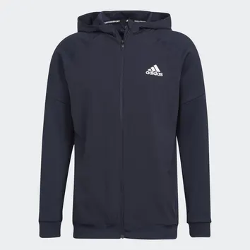Худі Чоловіче Adidas Training Full-Zip Hoodie Legend Ink HC4252