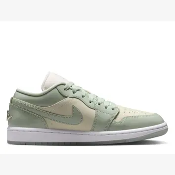 Кросівки Чоловічі Air Jordan 1 Low SE Sail/Seafoam/Metallic Silver HF4078-100