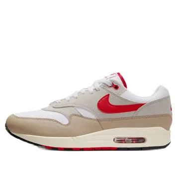 Кросівки Чоловічі Nike Air Max 1 Cream II/University Red HF4312-100
