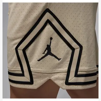 Шорти Nike Jordan Sport Men's Dri-FIT Mesh Diamond Shorts Rattan/Black/Black HF9910-206