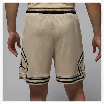 Шорти Nike Jordan Sport Men's Dri-FIT Mesh Diamond Shorts Rattan/Black/Black HF9910-206