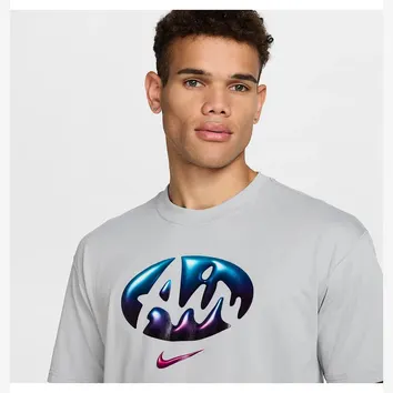 Футболка Чоловіча Nike Max90 T-Shirt Flat Silver hj0586-007