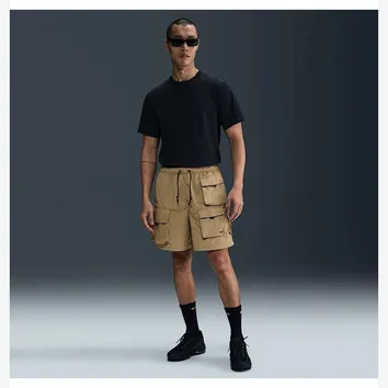Шорти Чоловічі Nike Tech Cargo Shorts Brown HJ0677-297