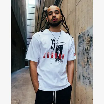 Футболка Чоловіча Jordan Reissue White/Gym Red/Black HJ2356-100