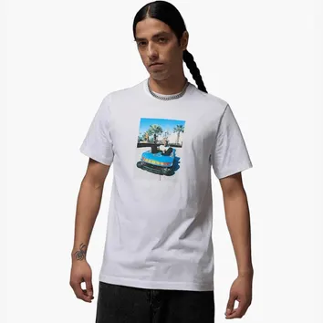 Футболка Чоловіча Jordan J Brand Photo SS Crew White/Black HJ2401-100