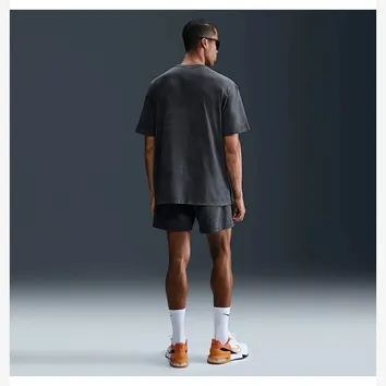Футболка Чоловіча Nike Tee Washed Robot Grey HJ3672-060