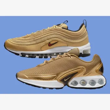Кросівки Чоловічі Nike Air Max Dn Premium Metallic Gold/Black/White HJ9638-700