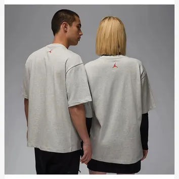 Футболка Чоловіча Jordan Tee Grey Big Logo HM7131-050