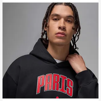 Худі Чоловіче Jordan Paris Fleece Pullover HQ0434-010