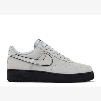 Кросівки Чоловічі Nike Air Force 1 '07 LV8 Light Smoke Grey/Black HQ1966-001