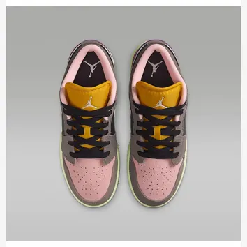 Кросівки Air Jordan 1 Low SE Tokyo Bio Hack Oil Grey/White/Cave Stone/Arctic Punch HQ2021-005