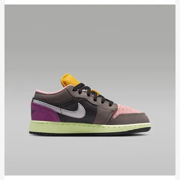 Кросівки Air Jordan 1 Low SE Tokyo Bio Hack Oil Grey/White/Cave Stone/Arctic Punch HQ2021-005