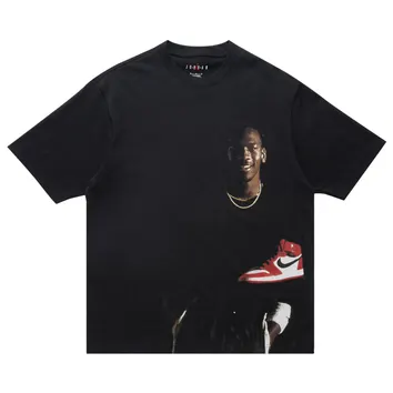 Футболка Чоловіча Jordan 1985 SS Crew Off-Noir HQ2666-045