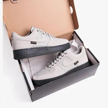 Кроссовки Мужские Nike Air Force 1 '07 Cordura Light Iron Ore/Black/Smoke Grey HQ3822-001