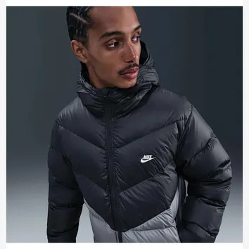 Куртка Чоловіча Nike Windrunner Statement Down Jacket Grey HQ7790-061