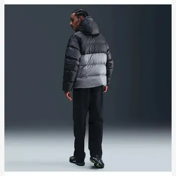 Куртка Чоловіча Nike Windrunner Statement Down Jacket Grey HQ7790-061