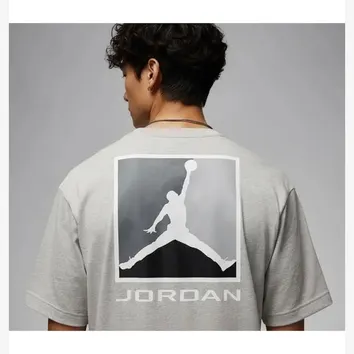 Футболка Чоловіча Jordan Brooklyn T-shirt Grey HQ8942-050