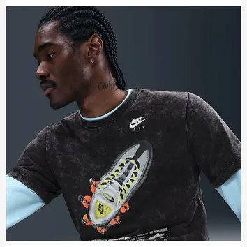Футболка Чоловіча Nike Sportswear Air Max 95 T-Shirt Black HQ9277-010