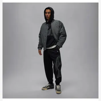Худі Чоловіче Jordan Brk Cllgte Black HV0093-010__HV0091-010