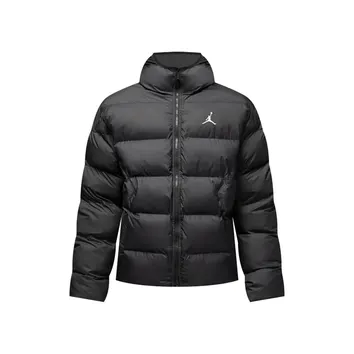 Куртка Чоловіча Jordan Brooklyn Therma-FIT Loose-Fit Puffer Jacket Black/White HV0532-010