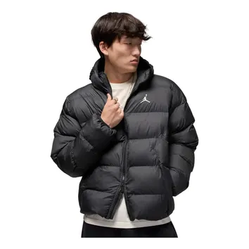 Куртка Чоловіча Jordan Brooklyn Therma-FIT Loose-Fit Puffer Jacket Black/White HV0532-010