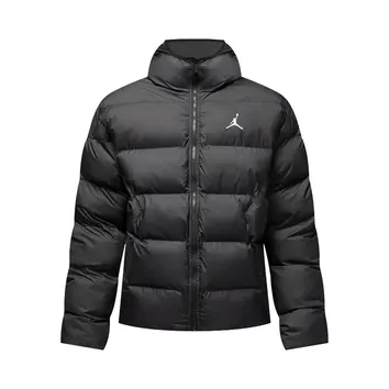 Куртка Чоловіча Jordan Brooklyn Therma-FIT Loose-Fit Puffer Jacket Black/White HV0532-010