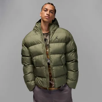 Куртка Чоловіча Jordan Brooklyn Therma-FIT Puffer Jacket Medium Olive/Black HV0532-222