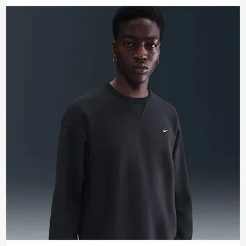 Світшот Чоловічий Nike Solo Swsh Crew Black HV1086-010
