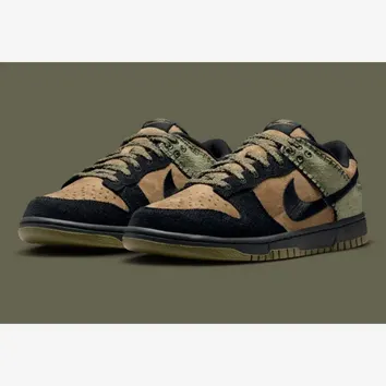 Кросівки Чоловічі Nike Dunk Low Camo Olive HV4452-300