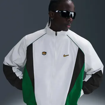 Куртка Чоловіча Nike TN Woven Jacket White/Green HV6516-100