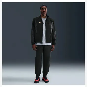 Штаны Мужские Nike TN Pants Black/Red HV6517-011