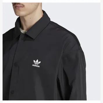 Куртка Чоловіча adidas Adicolor Classics Trefoil Coach Jacket Black IA6371