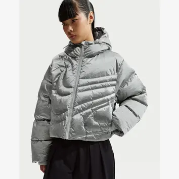 Куртка Женская Nike Sportswear Swoosh Series Therma-FIT Down Puffer Silver IB2003-095