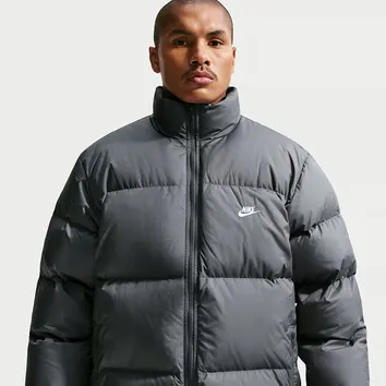 Куртка Чоловіча Nike SF CLUB PUFFER JACKET Grey IB2975-068