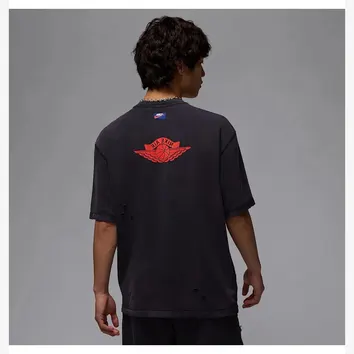 Футболка Чоловіча Jordan Rare Air T-Shirt Black/Chile Red IB3130-010