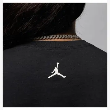 Футболка Чоловіча Jordan Flight Essentials Black/White IB3355-010