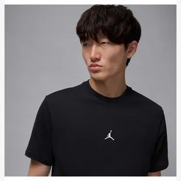 Футболка Чоловіча Jordan Sport Dri-FIT Jumpman T-Shirt Black/White IB6757-010