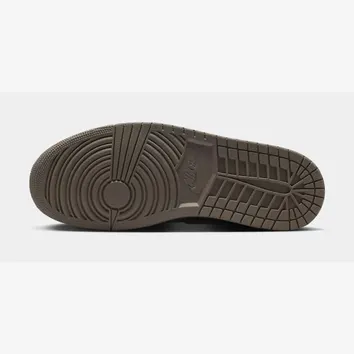 Кросівки Чоловічі Air Jordan 1 Low SE Black/Light Wild Mango/Olive IB7109-005