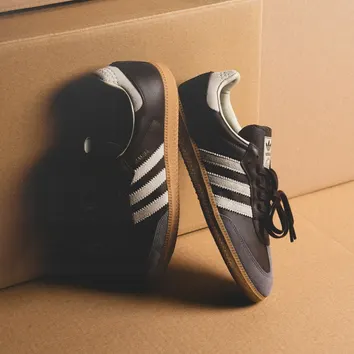 Кросівки Чоловічі adidas Samba OG Brown/Putty Grey/Gold Metallic ID1481
