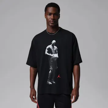 Футболка чоловіча Air Jordan M Df Spt Stmt Gfx Ss Crew Black