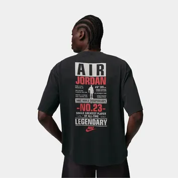 Футболка Чоловіча Jordan Flt Reis Lgnd Ss Crew Black IF3116-010