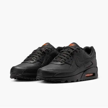 Кросівки Чоловічі Nike Air Max 90 Black/Safety Orange IF5446-002