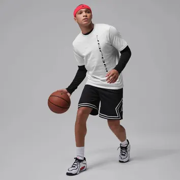 Шорти Чоловічі Jordan Sport Dri-FIT 9" Diamond Shorts Black/Black/Black IF5832-011