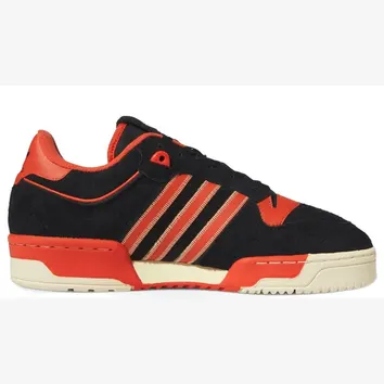 Кеди Чоловічі adidas Rivalry 86 Low Black/Preloved Red IF6264