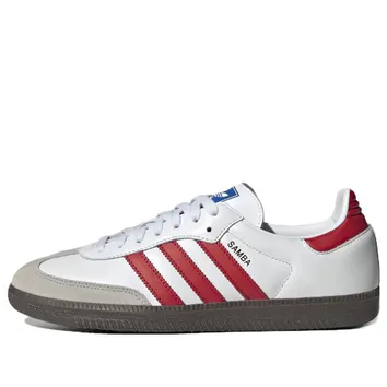 Кеди Чоловічі adidas Samba OG White Scarlet IG1025